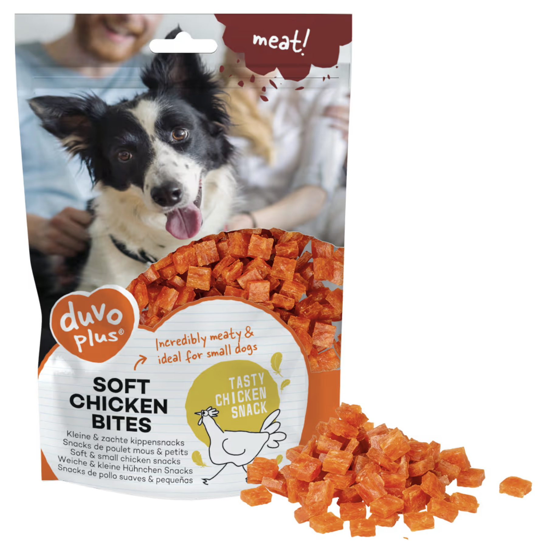 Kyllingbiter - Soft Chicken Bites 200g - Duvo Plus
