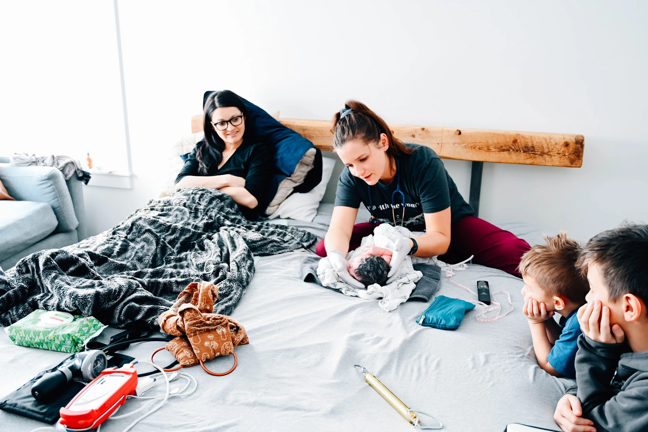 newborn care after VBAC birth