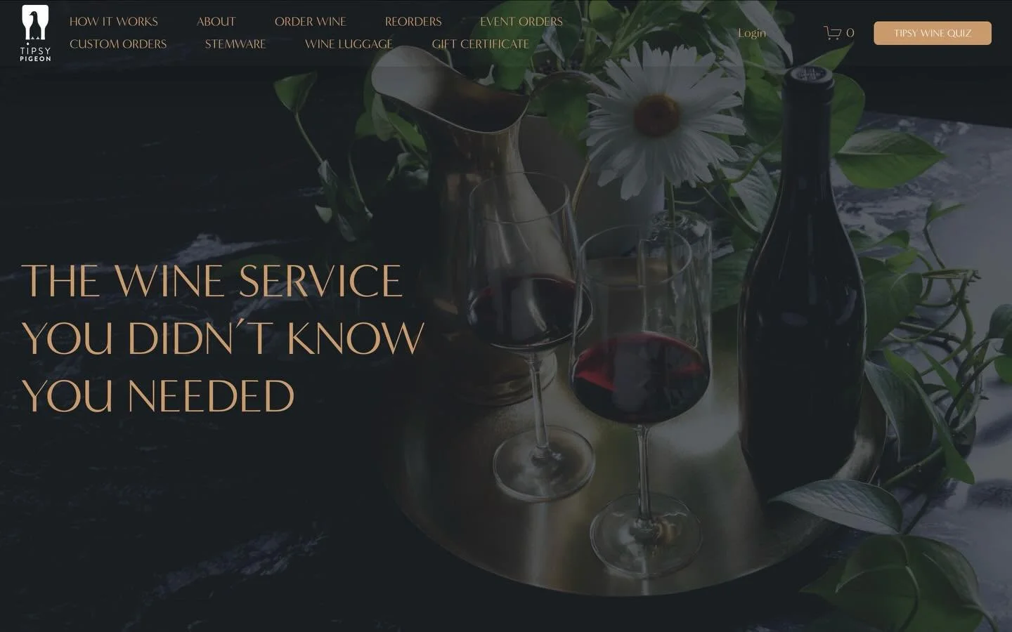 Exciting news&mdash;Tipsy Pigeon subscriptions are officially here!

Thoughtfully selected wines, curated around your taste, for your needs.  No guesswork. No overwhelm. Just the right bottles, when you want them.

We&rsquo;ve also made it easier to 