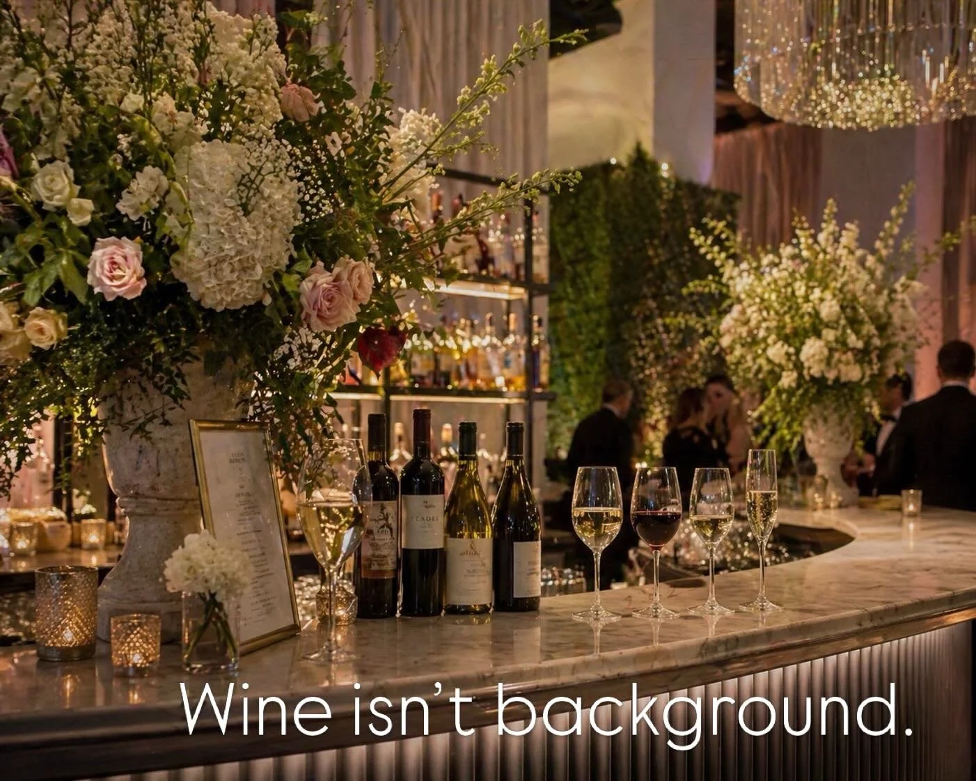 Overheard this weekend&hellip;

&ldquo;The wines don&rsquo;t match the event.&rdquo;
&ldquo;It&rsquo;s fine&hellip; just generic.&rdquo;

And that says everything.

When it&rsquo;s thoughtful, it elevates.
When it&rsquo;s not, people notice. 

We tur