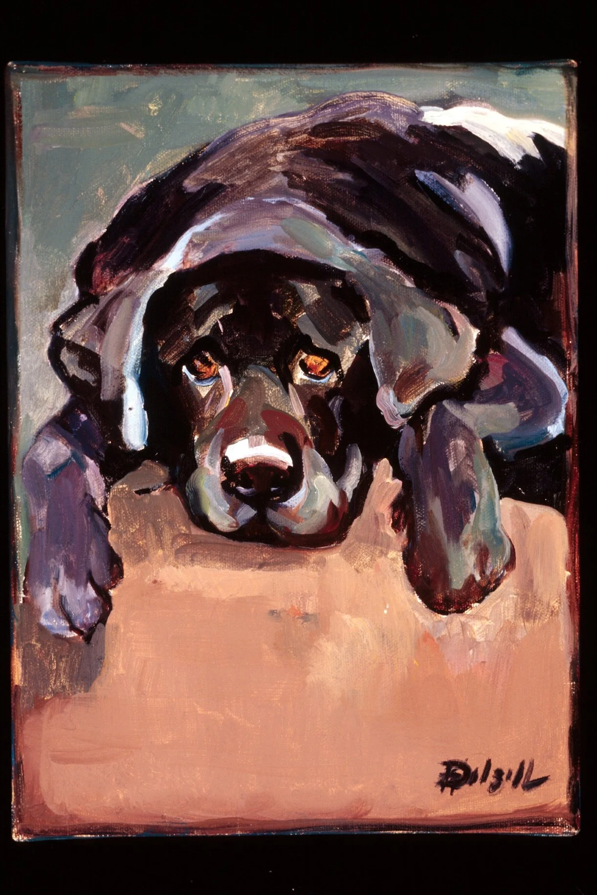 Lab, Oil on Canvas, 2008, Private Collection .jpg