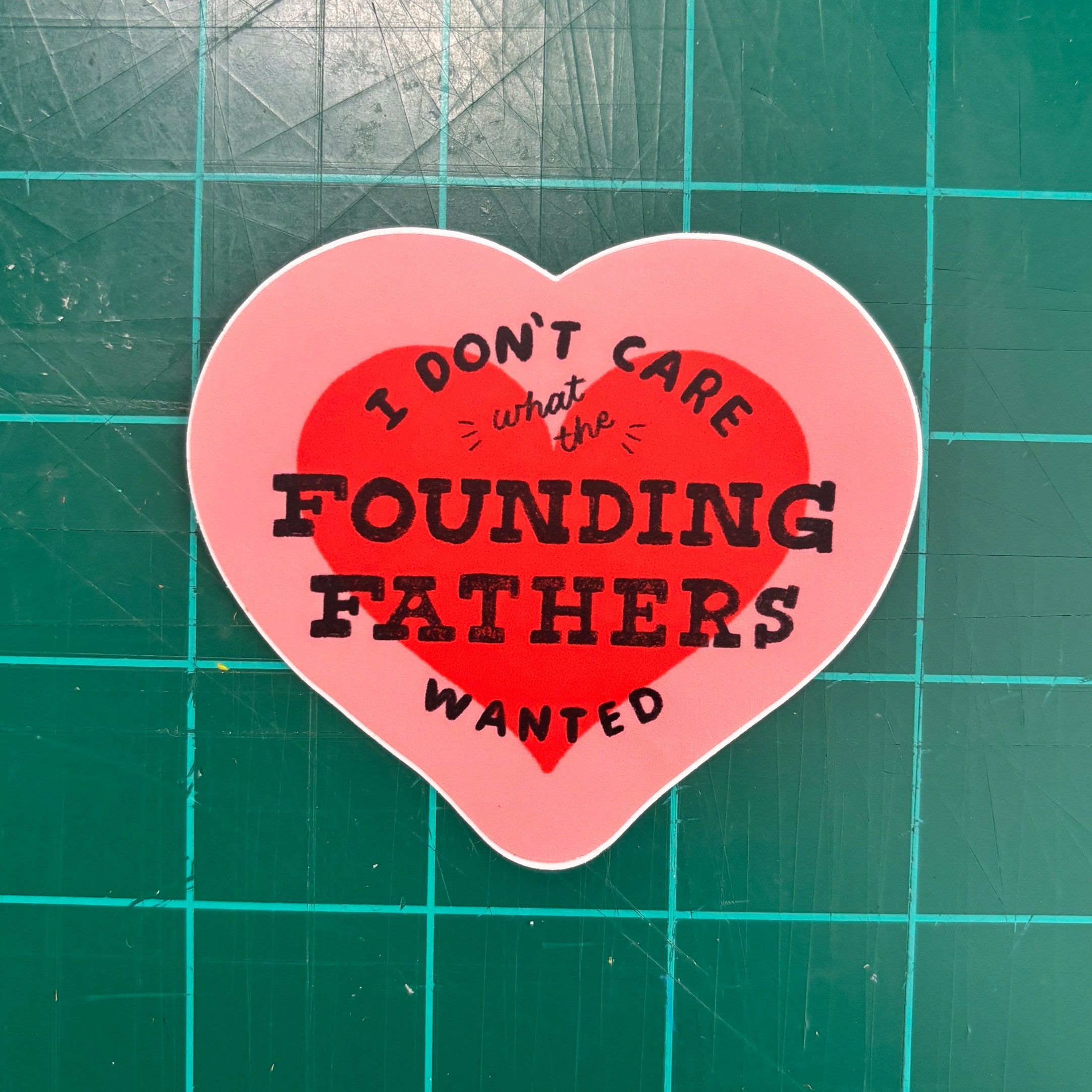 Founding Fathers Sticker
