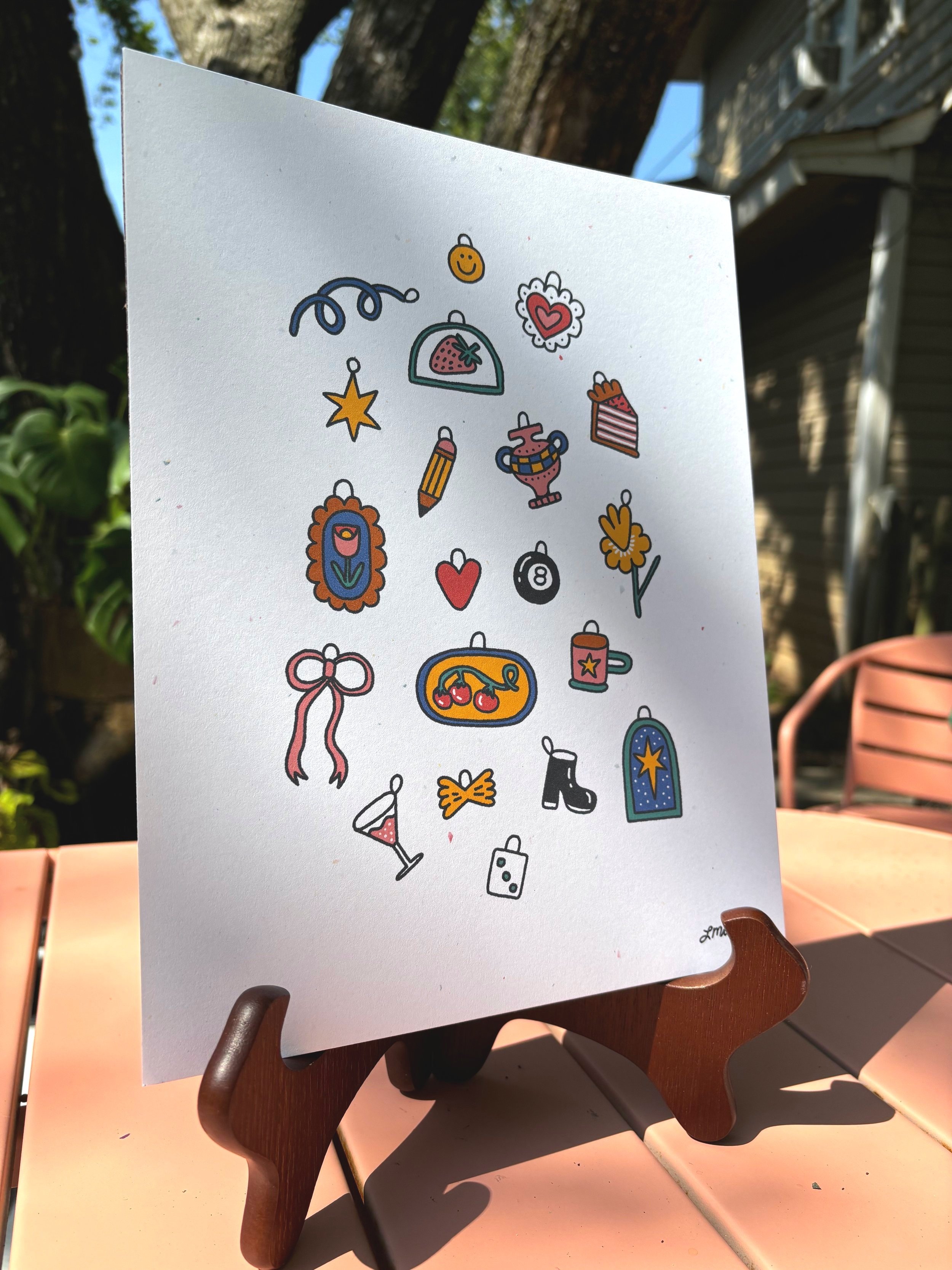 Charms Print