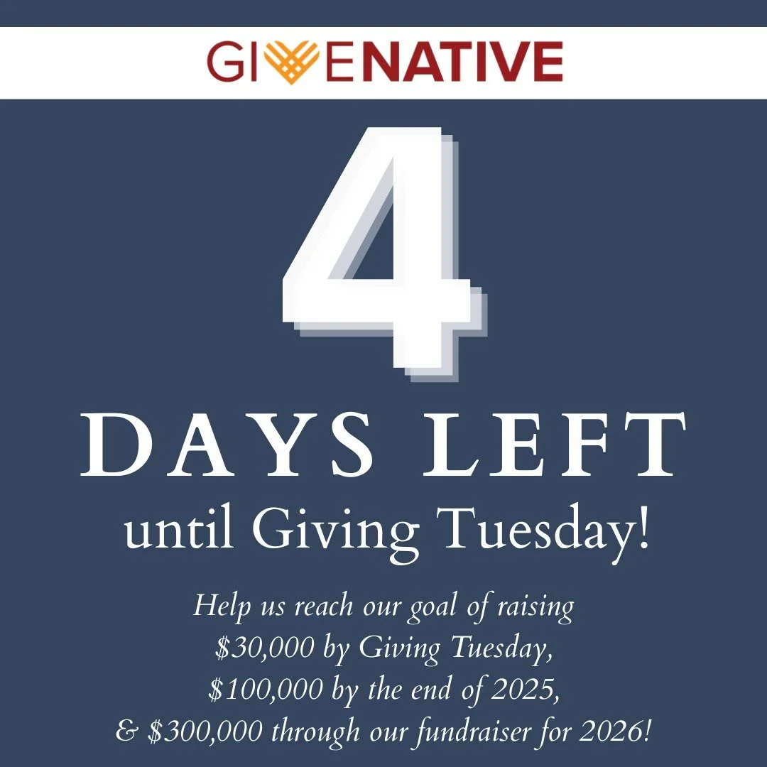 This holiday season, nibezun invites us all to give back to our local communities in whatever ways we are able. From donating to volunteering, every contribution makes a difference!

nibezun seeks to raise $30,000 by Giving Tuesday, $100,000 by the e