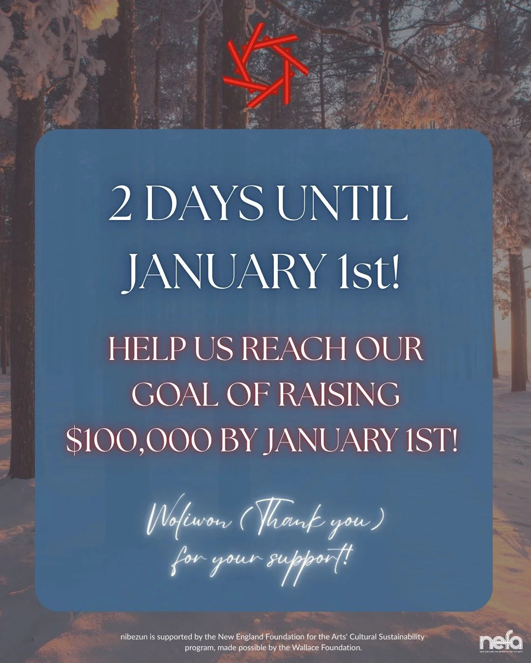 ✨ 2 more days until January 1st! ✨

As we enter the final 48 hours of our year-end fundraising push, we&rsquo;re pausing to reflect on how far we&rsquo;ve come &mdash; and where we&rsquo;re going.

Thanks to your support, we are so close to reaching 