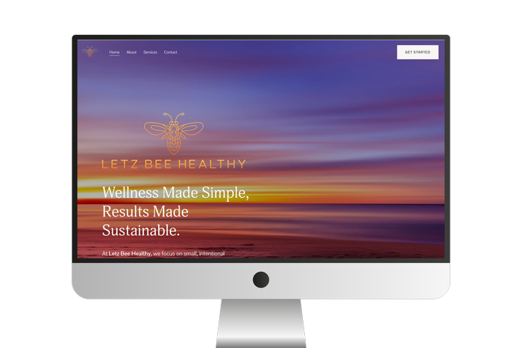 Website design example 2