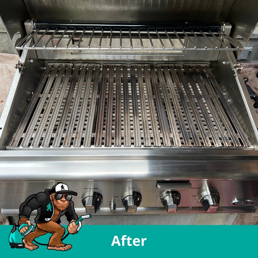 DCS grates before / after 

#grillcleaning 🔥