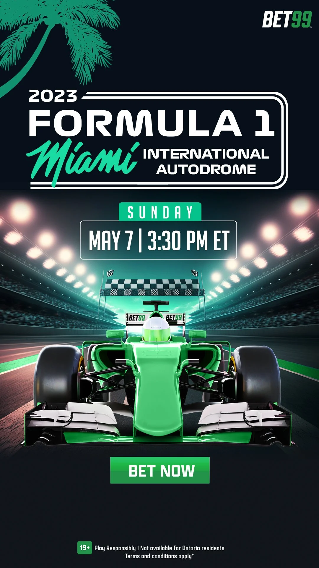Formula 1 Miami Promotion Design