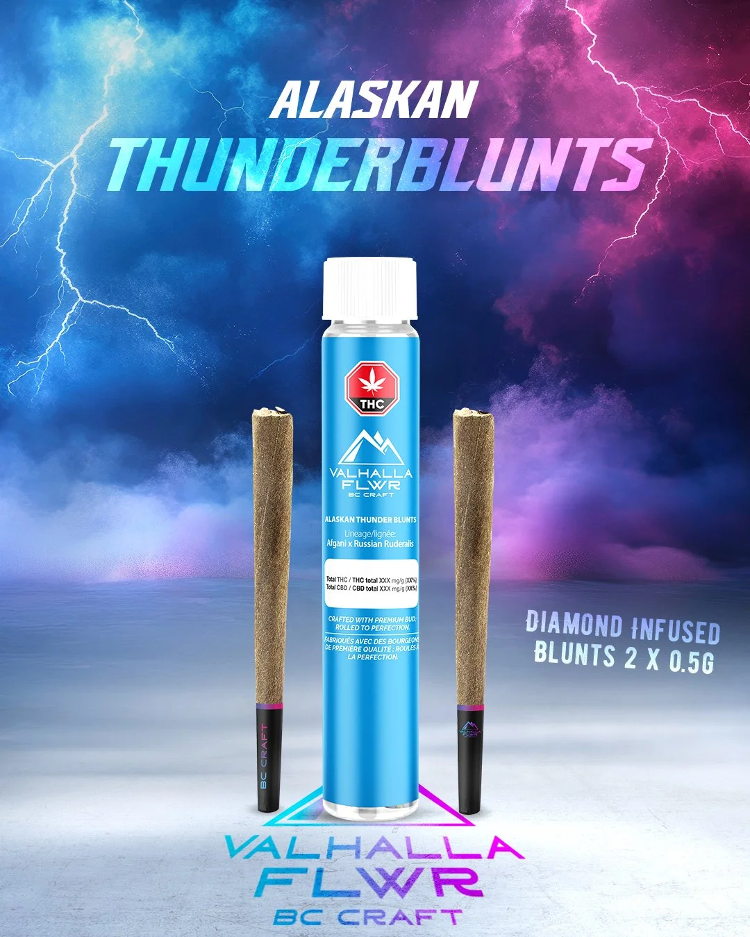 Valhalla Flwr - Product Packaging & Marketing
