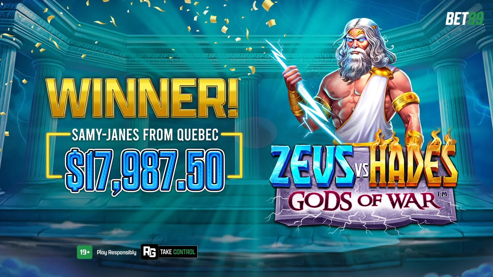 Zeus vs Hades - Winner Annoucement