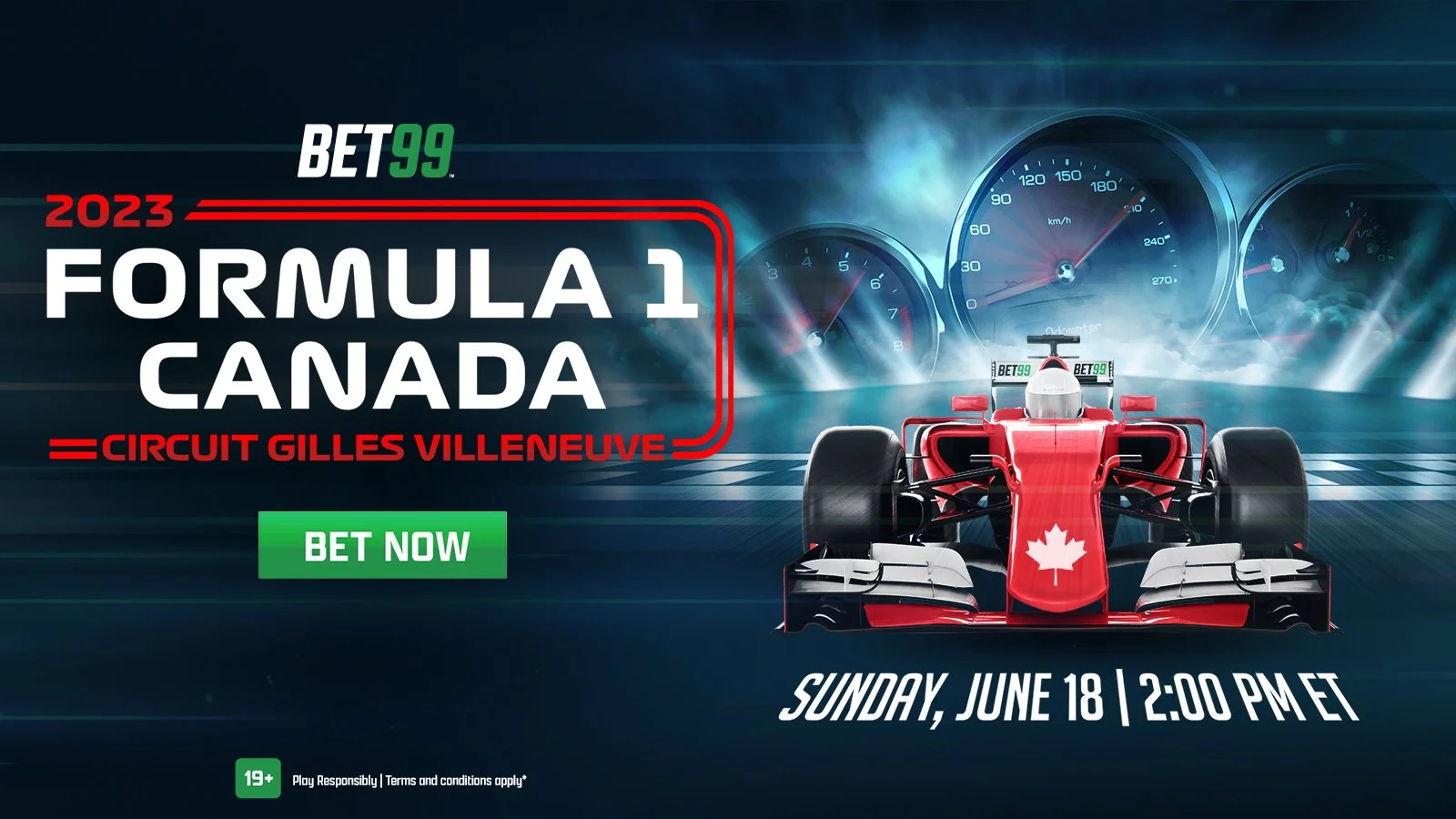 Formula 1 Design Montreal for BET99