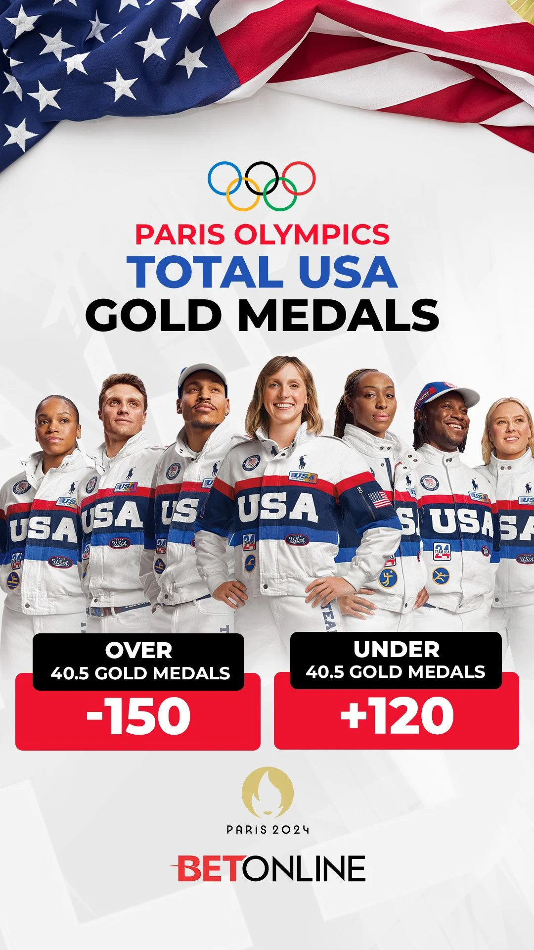 Paris Olympics - Gold Medals Social Graphics 