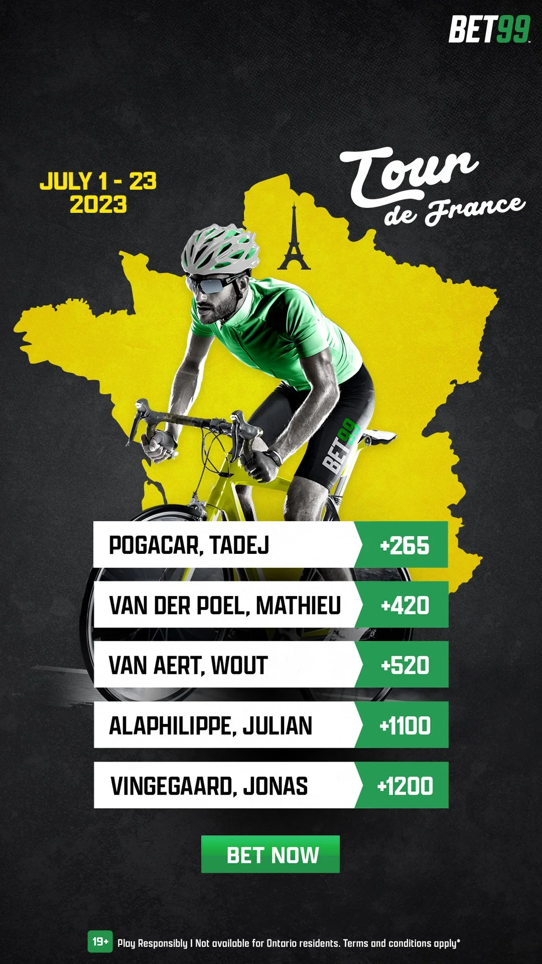 Tour de France - Promotion Design