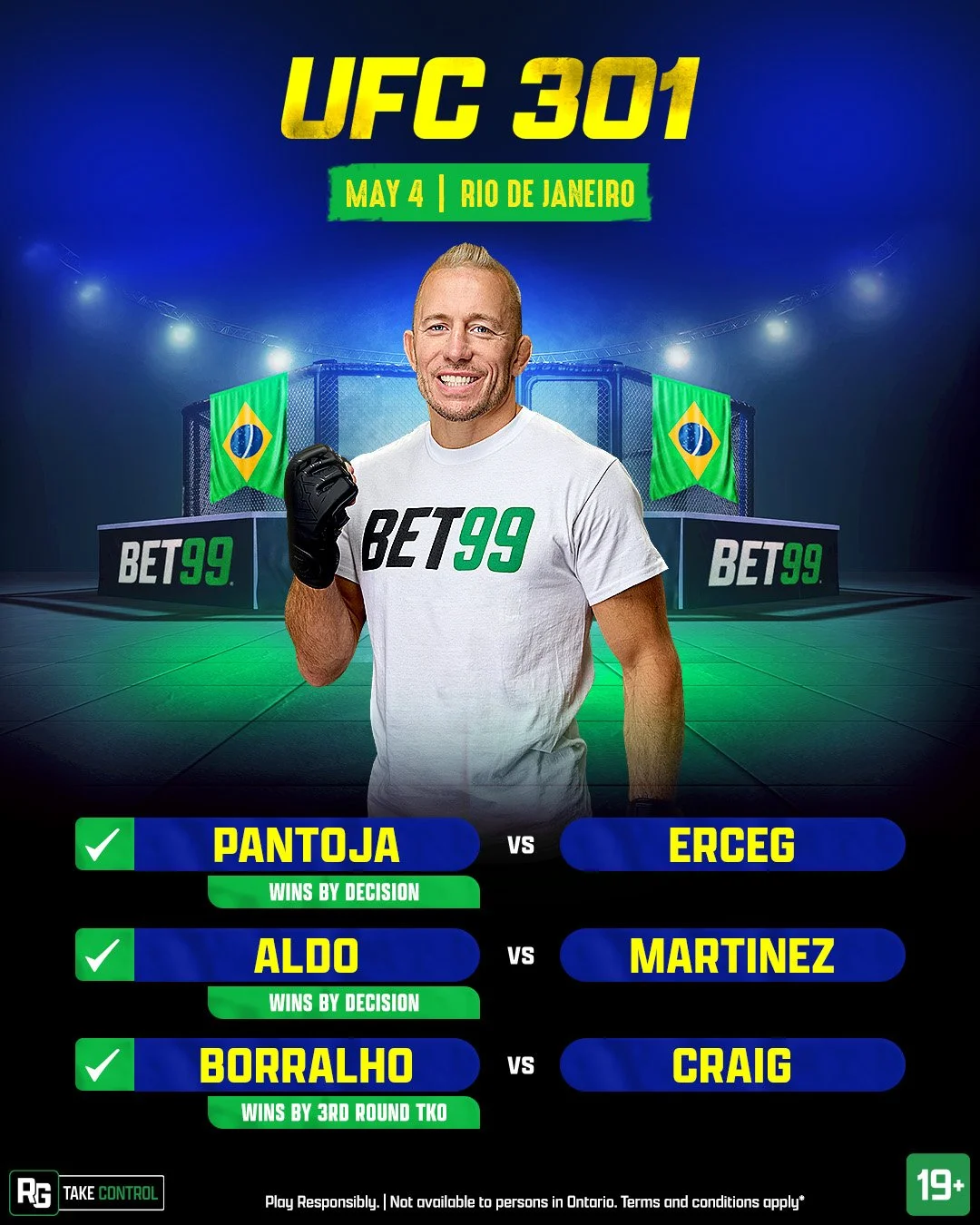 Georges St-Pierre (UFC) Brazil UFC Promotion