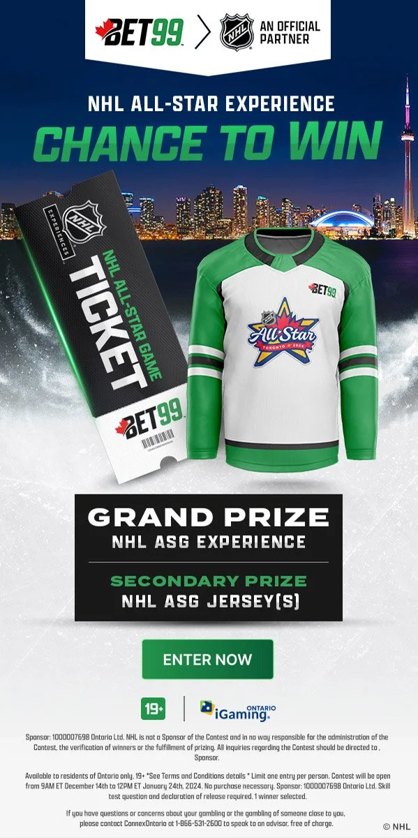 NHL All-Stars Contest Design for BET99