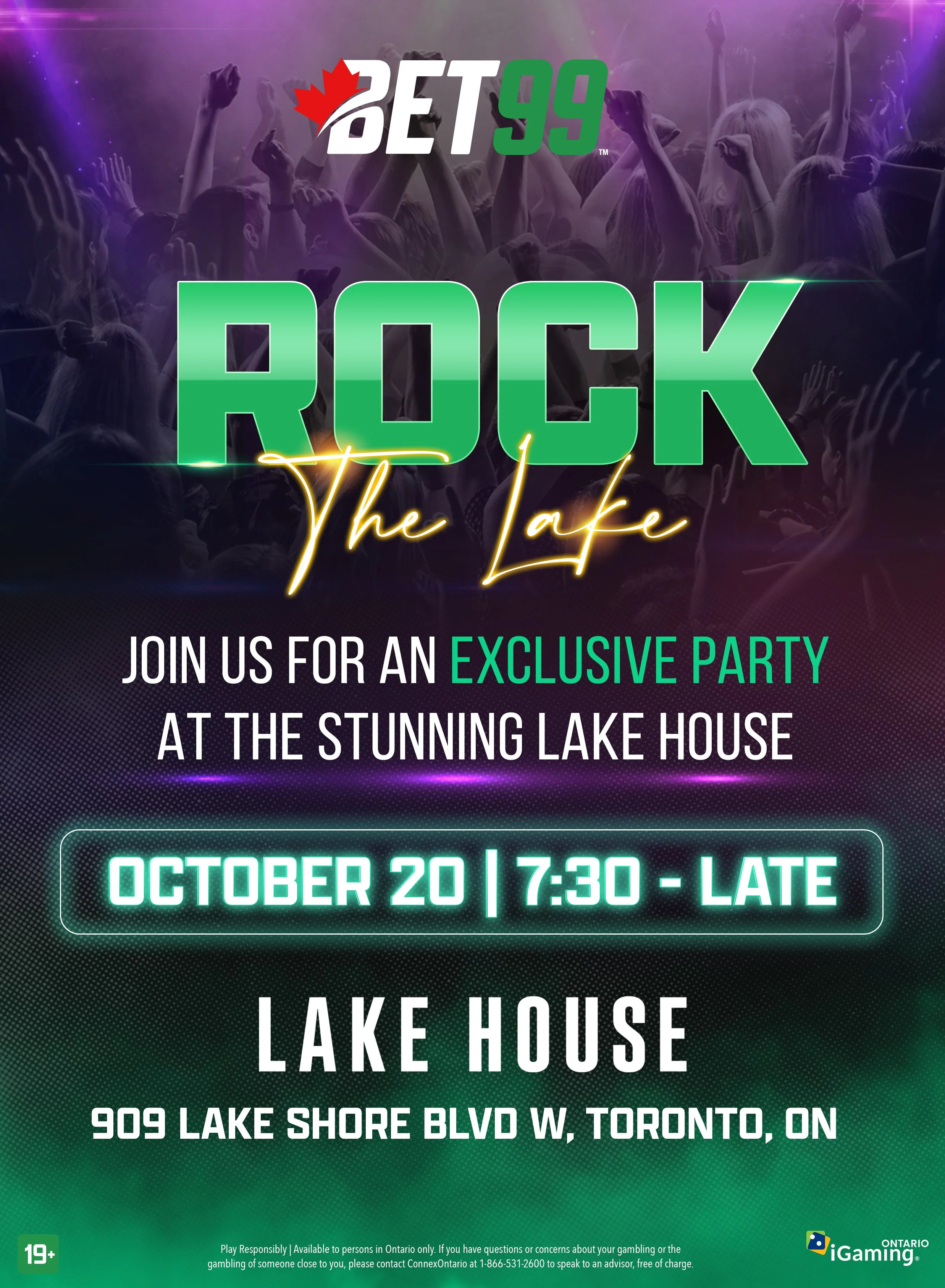 Rock the Lake - VIP Party Invite