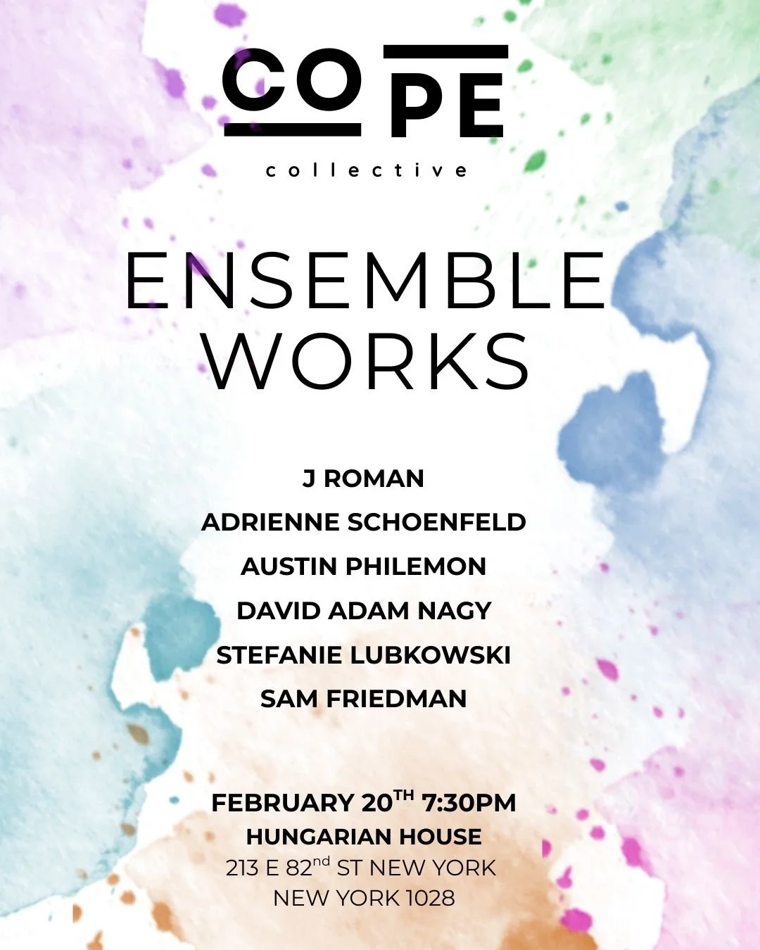Cope Collective February Concert