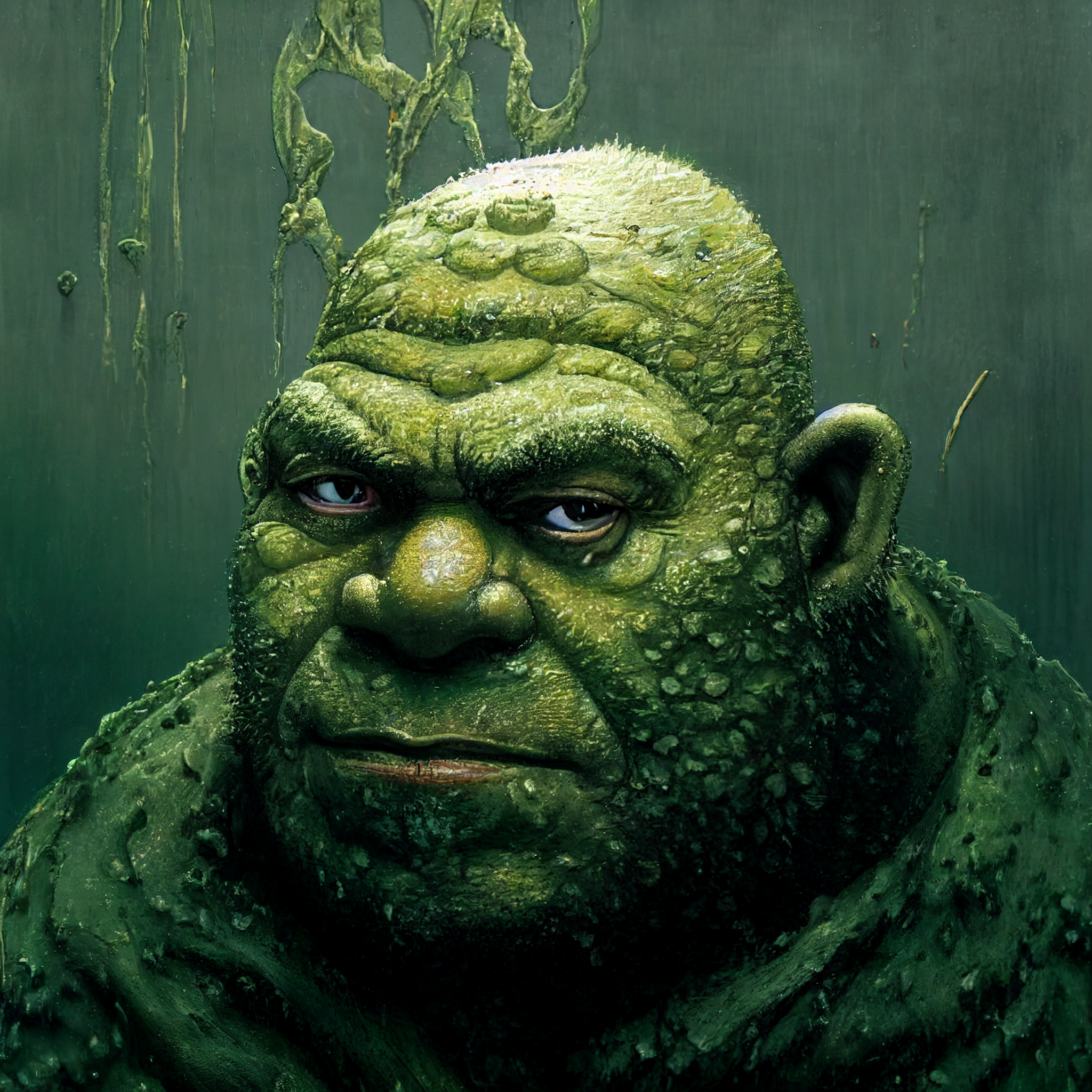 Whyrm_Shrek_the_Green_Ogre_in_a_pond_of_mud_water_dark_beksinsk_ae528d1e-b698-42ac-8add-a99fda2c0dda.png