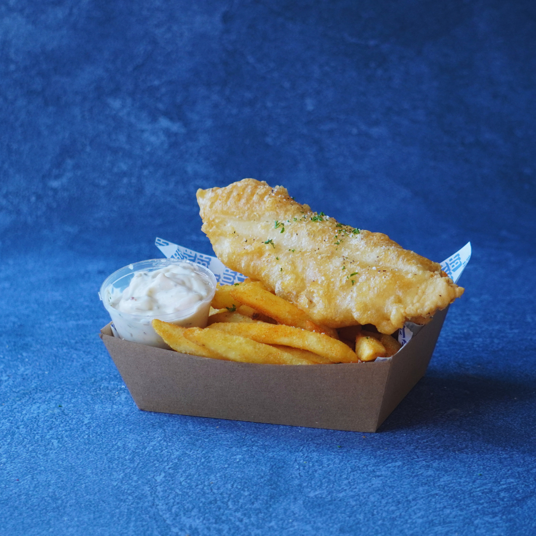 Fush One NZ Stadium Fish & Chips Food
