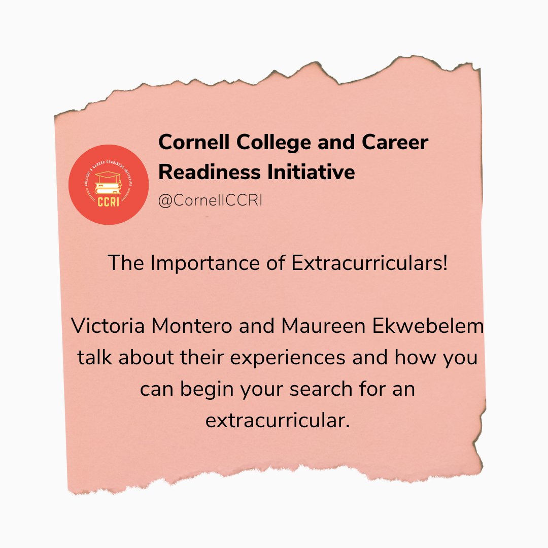 The Importance of Extracurriculars!