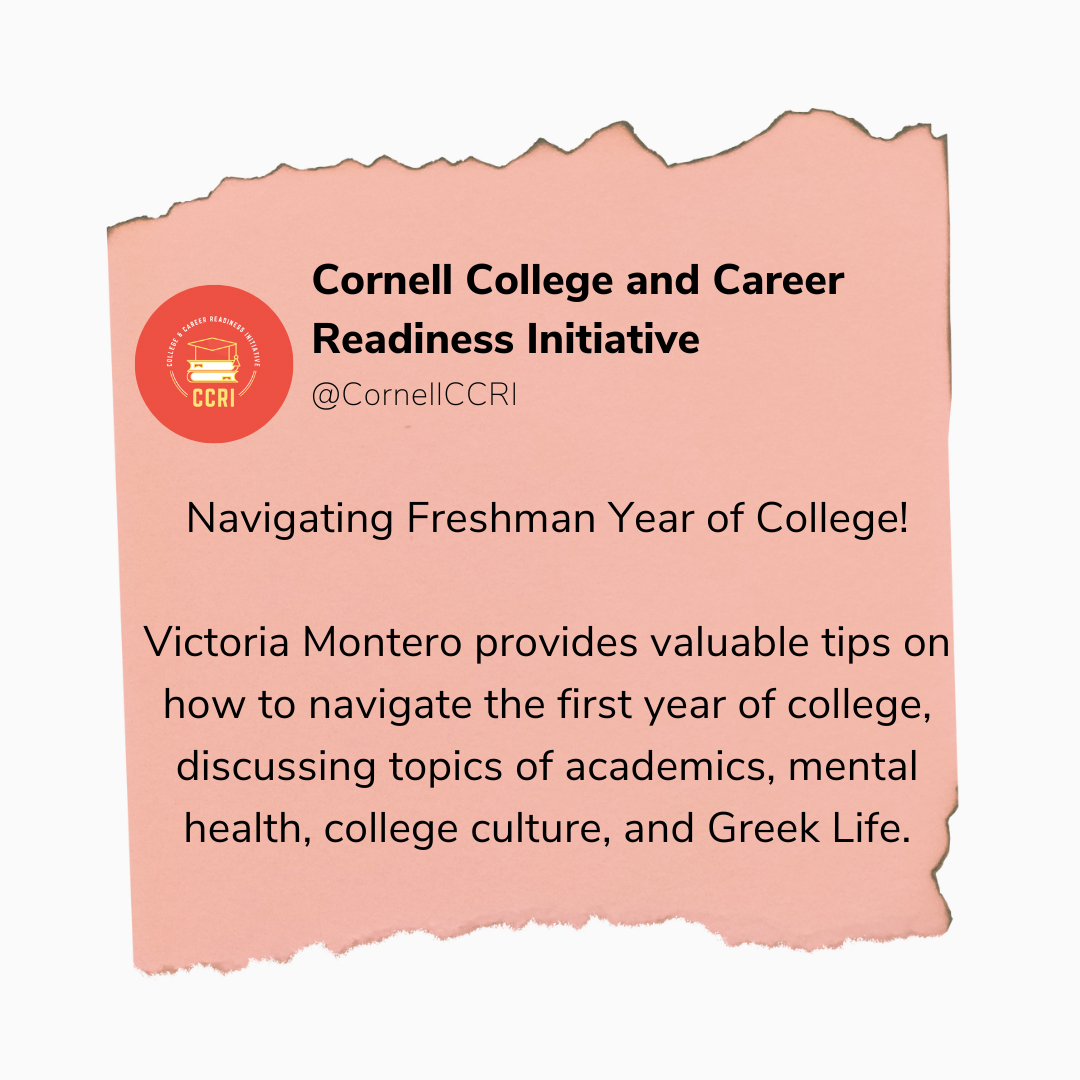 Navigating Freshman Year of College!