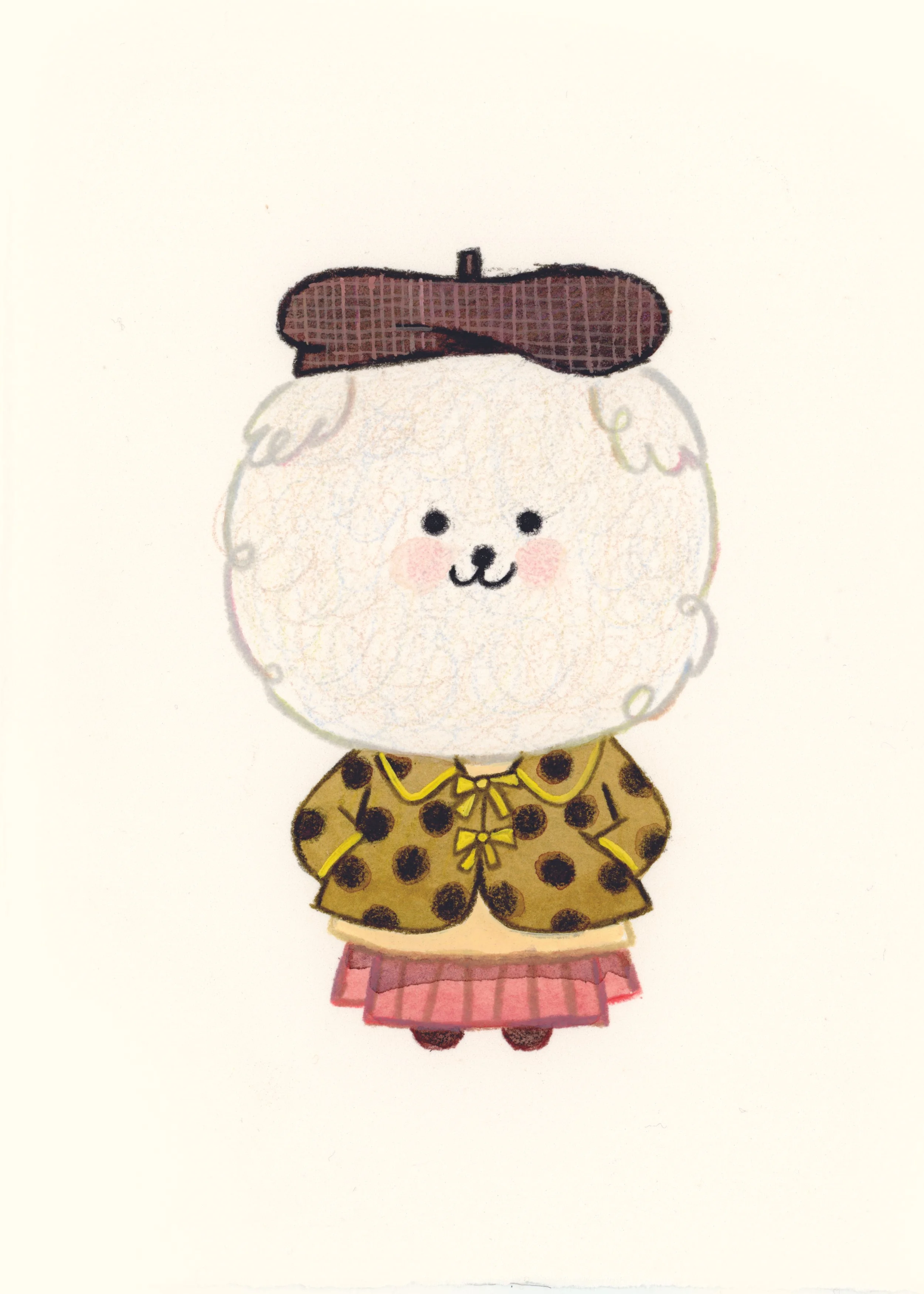 FashionCats_BeretDogDottedJacket copy.jpg