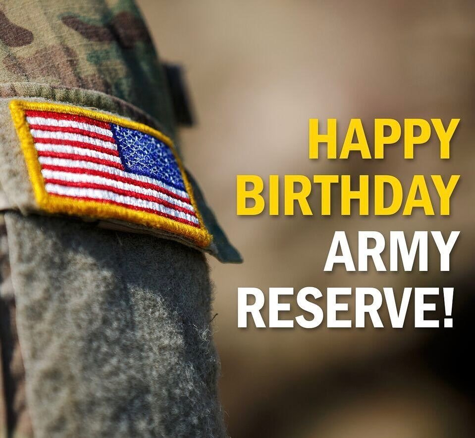 🎉🎂 Happy Birthday to the Army Reserve! From training exercises to deployments, you&rsquo;ve stood ready to answer the call whenever duty beckons. 🪖Thank you for your steadfast dedication to our nation&rsquo;s defense. Here&rsquo;s to another year 
