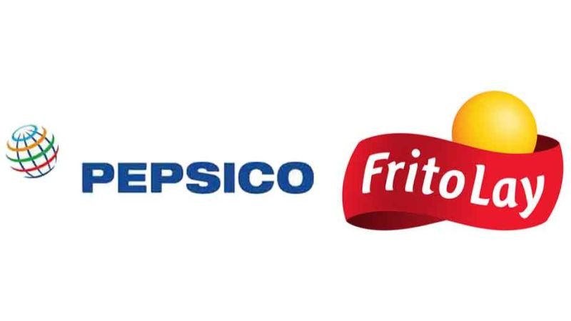 PepsiCo and Frito-Lay logos on a white background.