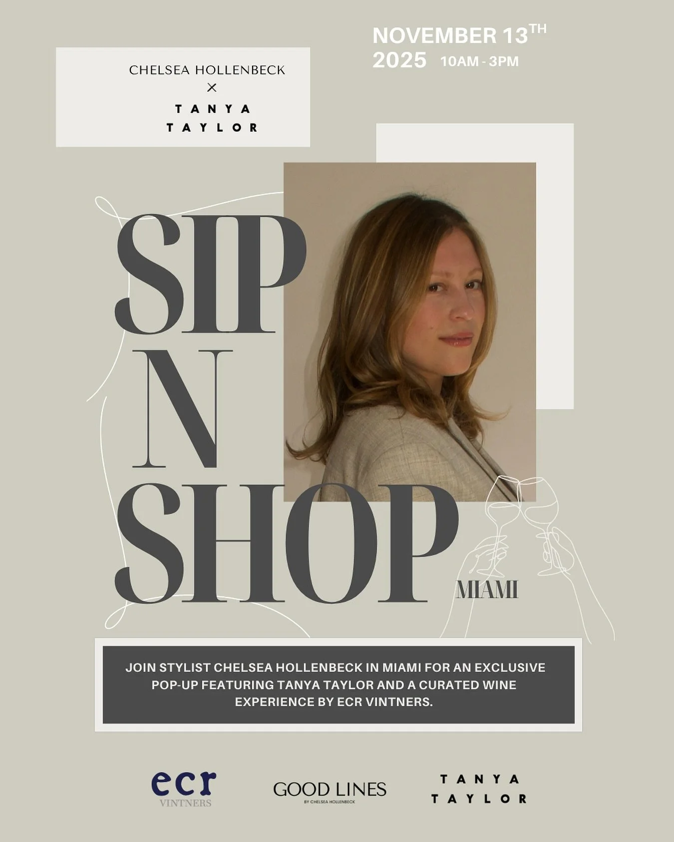 Come join me and @tanyataylor for a special shopping event in Miami 📍

Shop the latest styles and see some amazing new items + I&rsquo;ll be there to help style you 🎉 

Find an outfit for the upcoming holiday season, or find the perfect gift for fr