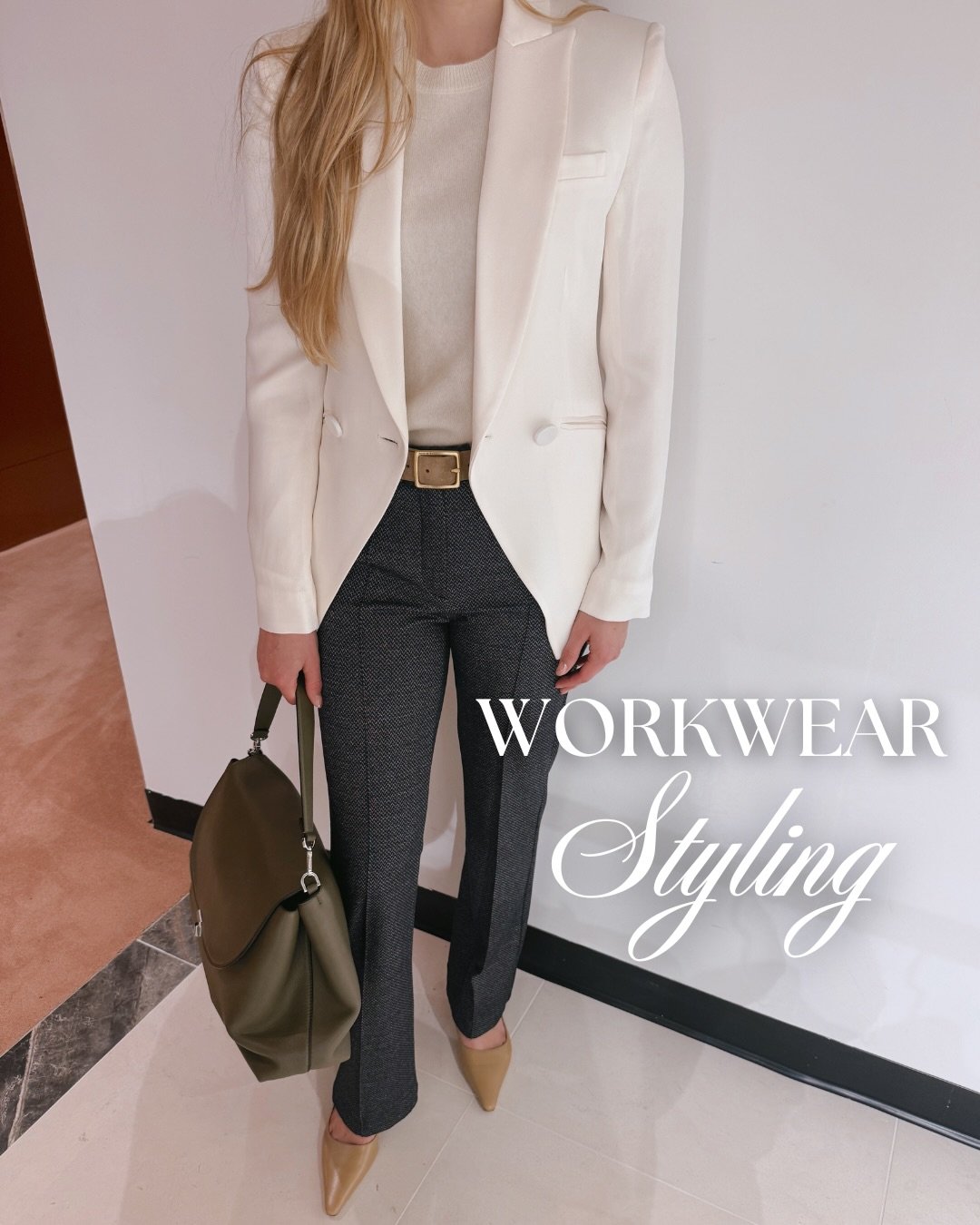 Recent client style moment 🤍

We worked together to create chic, corporate looks with an elevated minimalist vibe. The goal? Professional without feeling stuffy. Polished, but still comfortable enough to actually live and work in.

We focused on qua