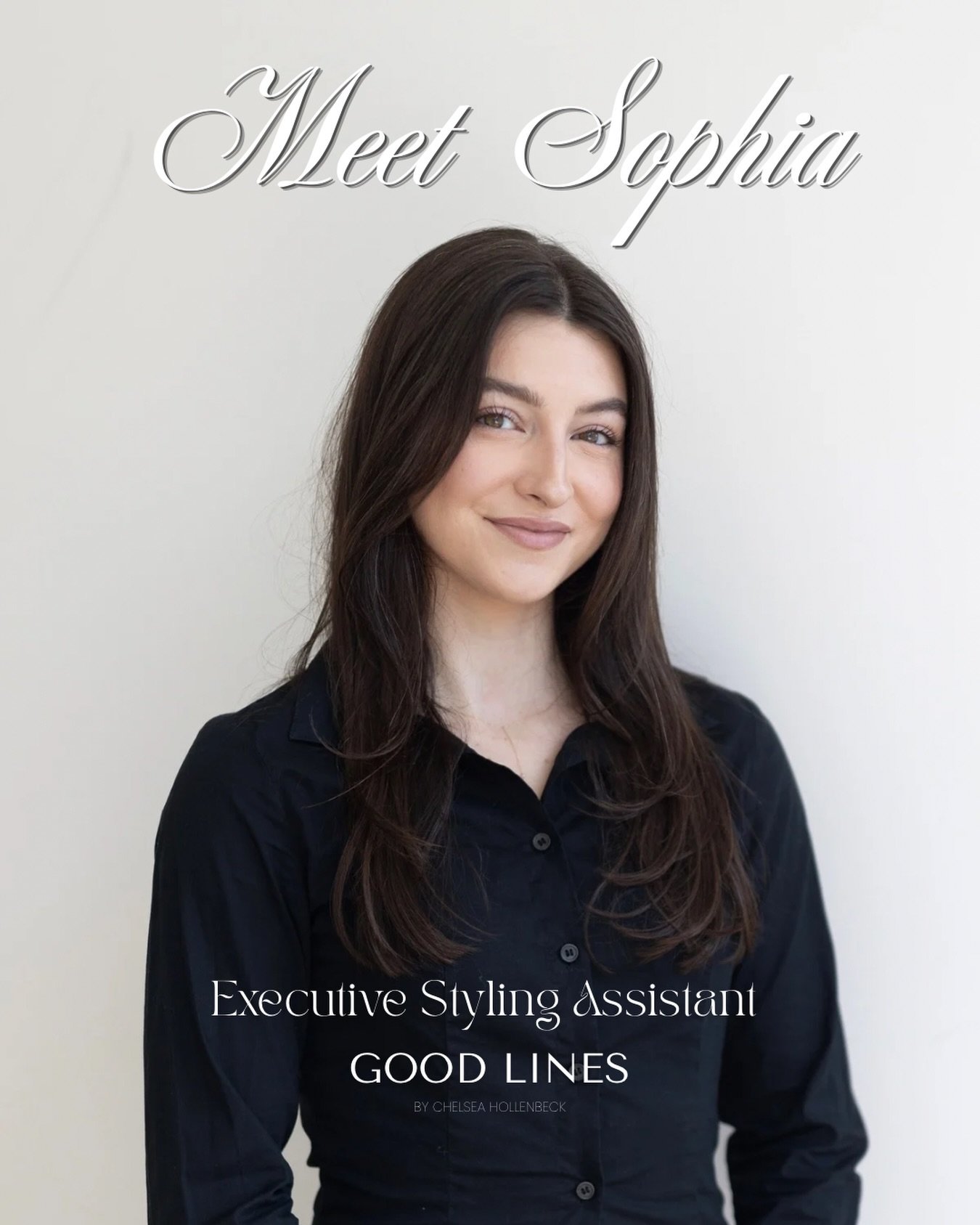 Meet Sophia 🤍

I&rsquo;m so excited to welcome Sophia to the Good Lines team as our new Executive Styling Assistant.

She embodies everything Good Lines is about, kindness, positivity, attention to detail, and a genuine love for style and fashion.

