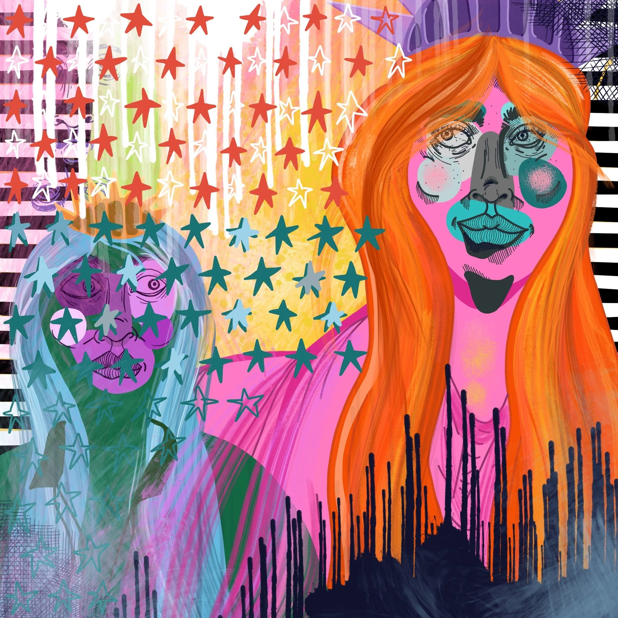 Lady Livertine | Procreate 2020