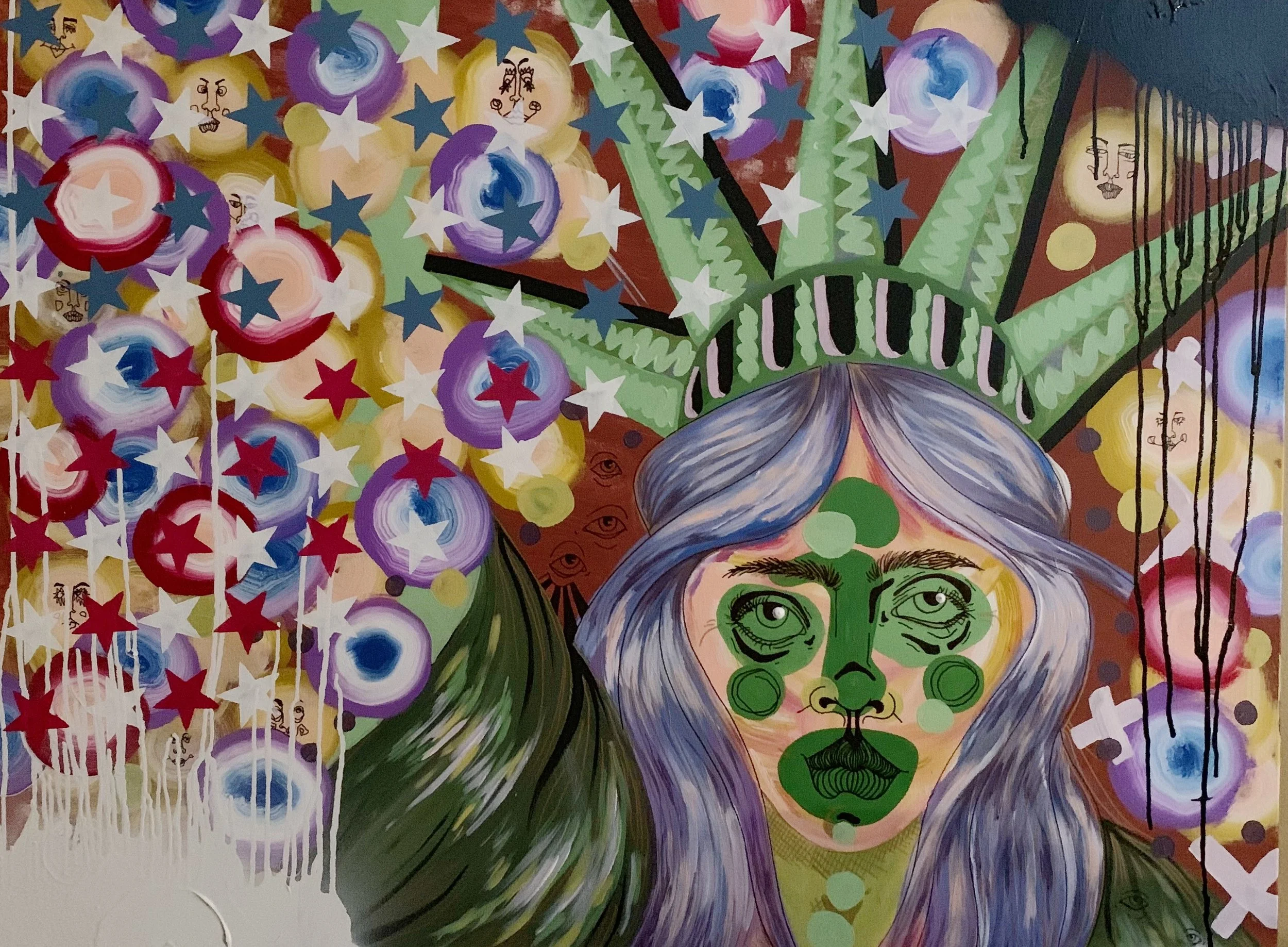 Lady Livertine | Acrylic on Canvas 2020