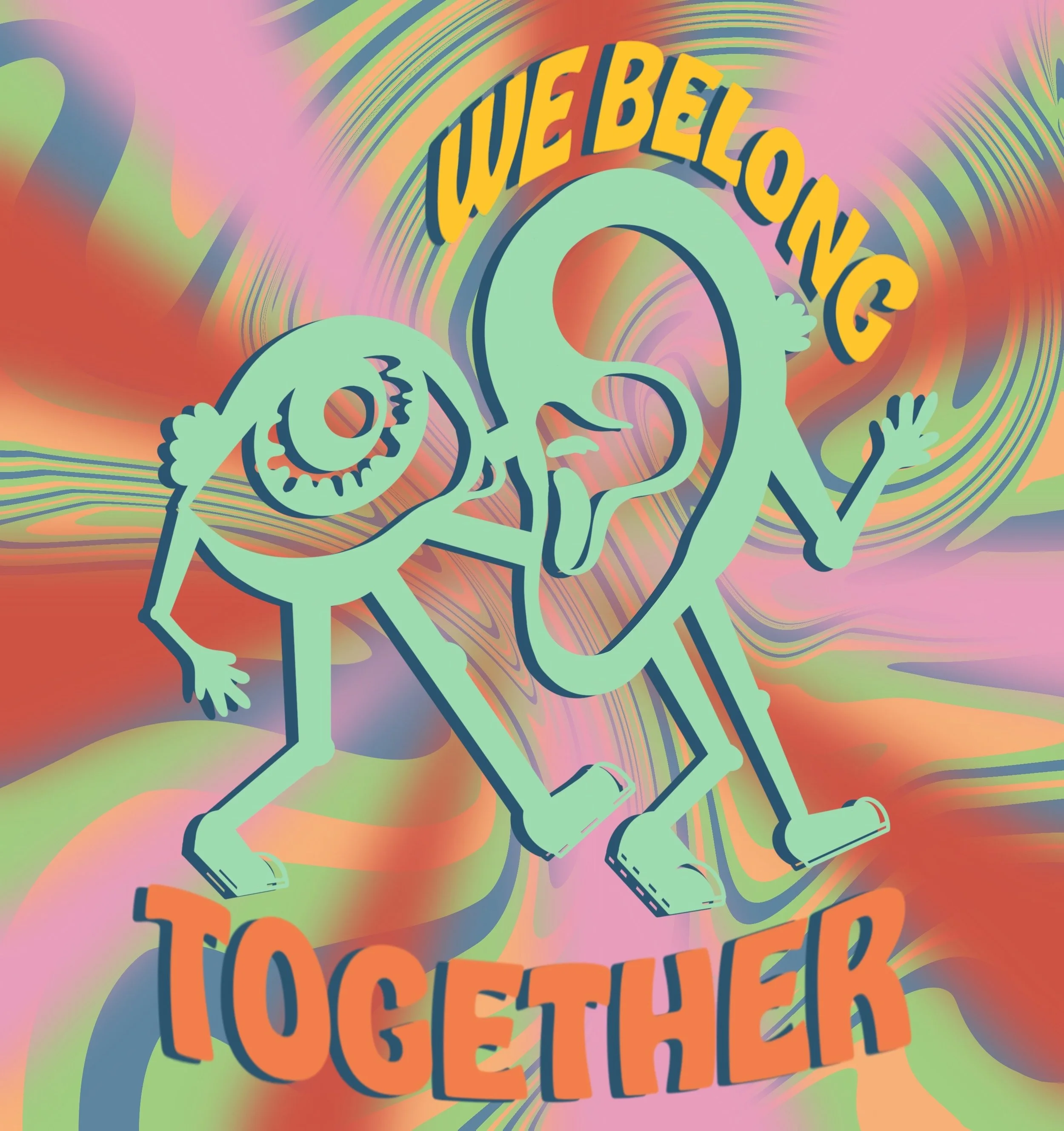 We Belong Together | Illustrator + Procreate 2021