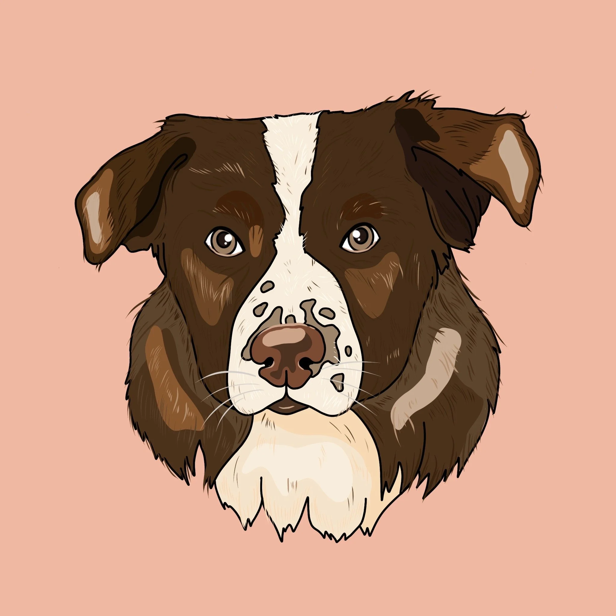 Lady Dog | Procreate 2020