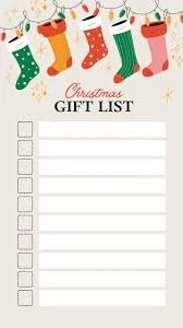 My Reverse Christmas List