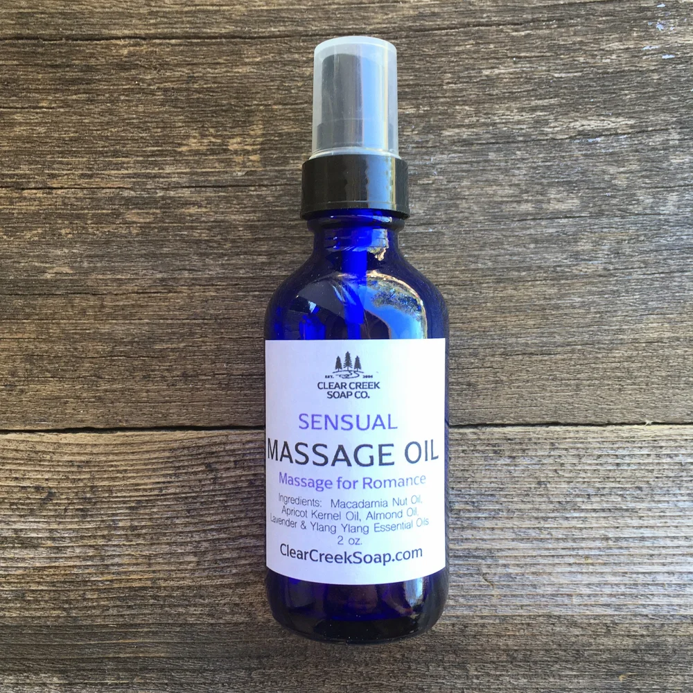 Sensual Massage Oil — Clear Creek Soap Co