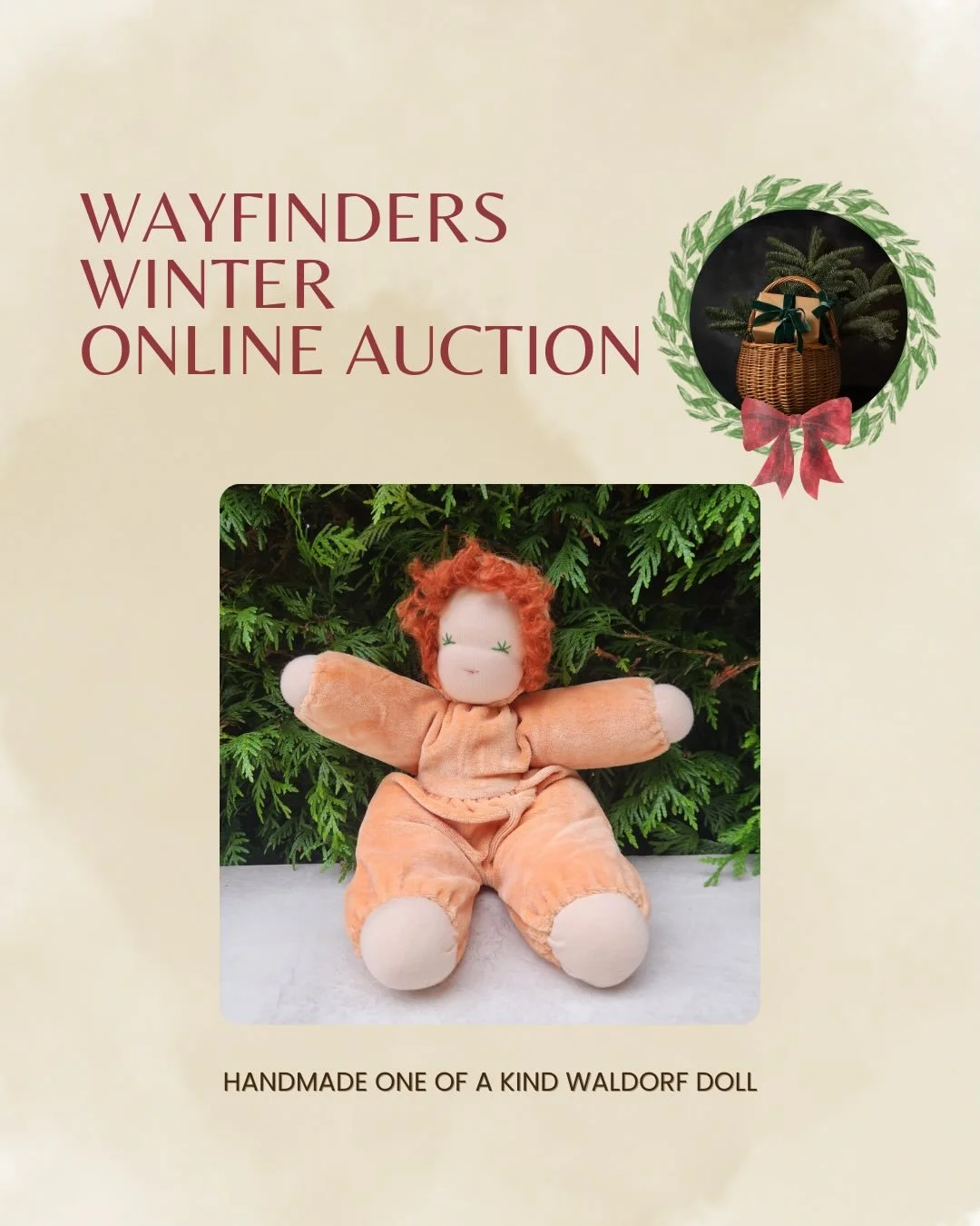 Swipe through for a little peek at just some of the treasures in our Winter Auction ✨

🌿 Handmade Waldorf doll
🌸 Handmade ceramic vase
🧶 Handwoven wool blanket
🫖 Pacha Powder Organics set
🥯 Barb&rsquo;s Buns gift card + artisanal grocery goodies