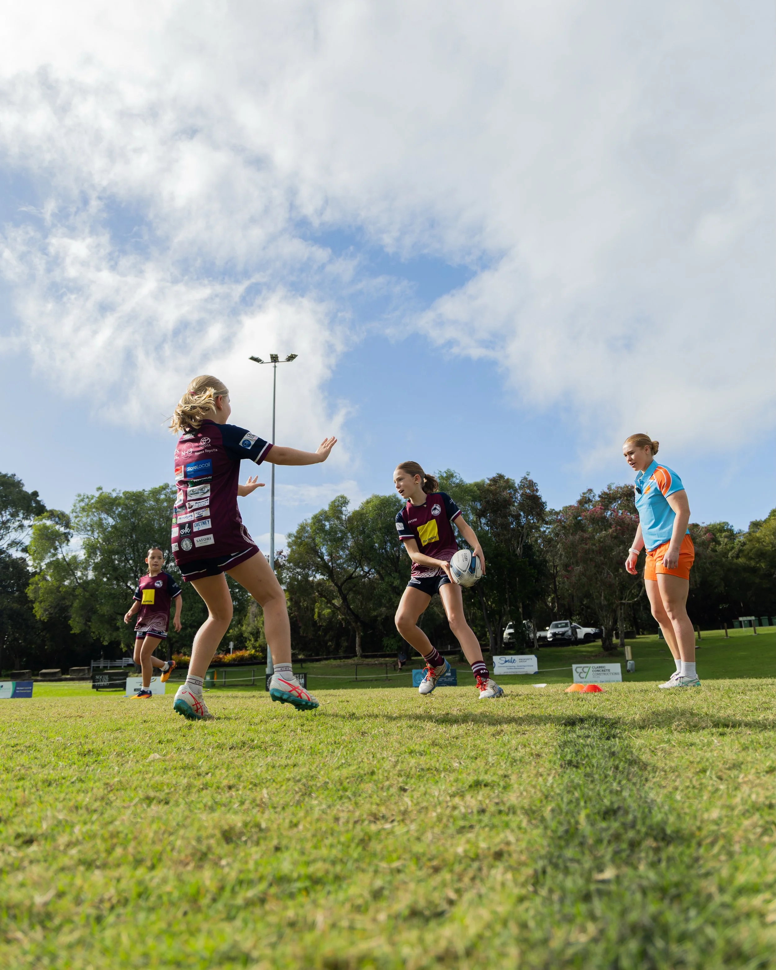 Out on the field getting content for @rhcs.academy 🌶️📸