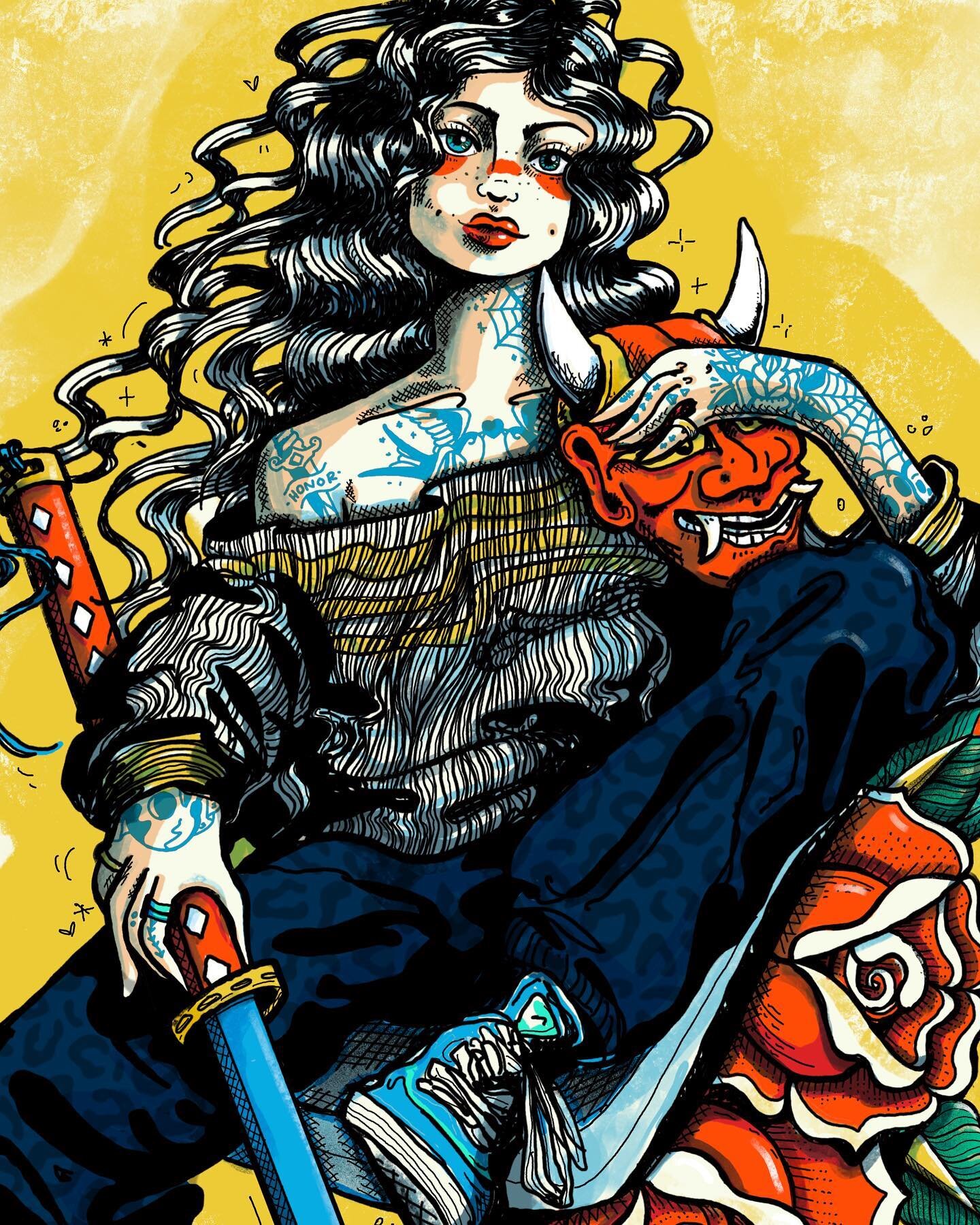 Modern Warriors is my first solo NFT collection, which SOLD OUT before my drop date! Thanks everyone for the support 🙏🙏🙏

This is my collection is dedicated to every powerful female putting up a fight to gain respect in their industries. Each of t