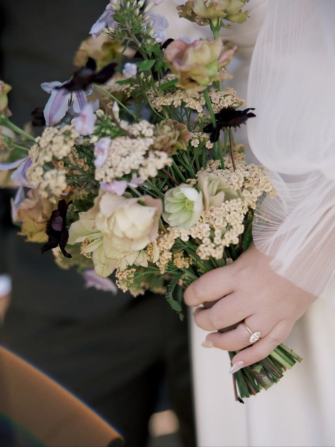 From the minute S showed me her moodboard I knew what I wanted her bouquet to be made with! &amp; how could I not fall in love with this perfect gentle fall pallet with notes of lilac? Truly a match made in heaven✨

Venue: @thecasinosc
Coordinators: 