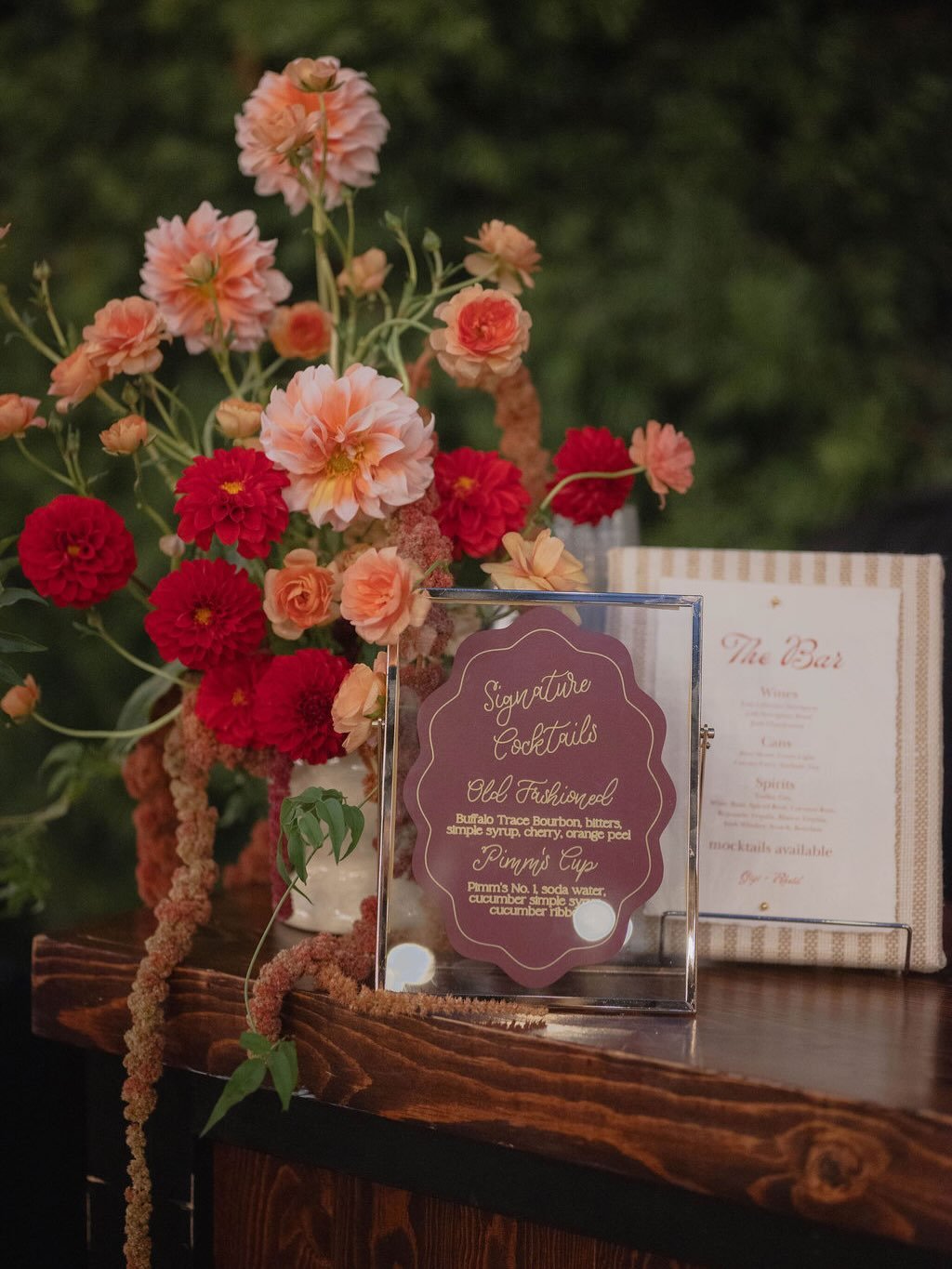 Bar pieces for G+R💘 
Dahlias will always be the key to my heart! 

Coordinator | @brandijaneevents 
Photography |  @breahnataylorphotography
Florals | @bygeorgiadouglas
DJ | @extremedjservice
Bridal Gown | @sorellebridal
Beauty |@meghanvaleriehair @