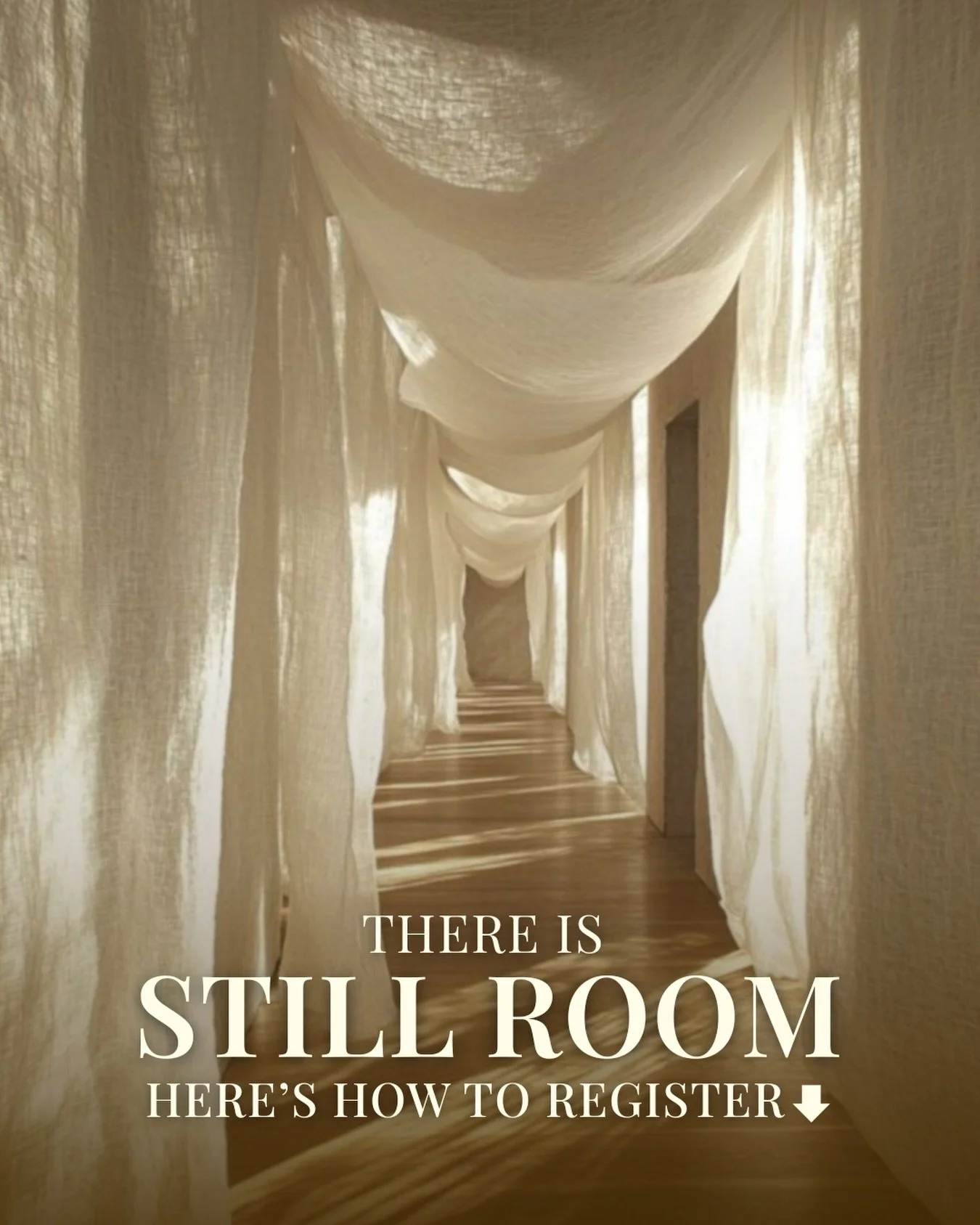 There&rsquo;s STILL ROOM because we had a few cancellations!

💬Drop &ldquo;ME&rdquo; in the comments for the link to register!