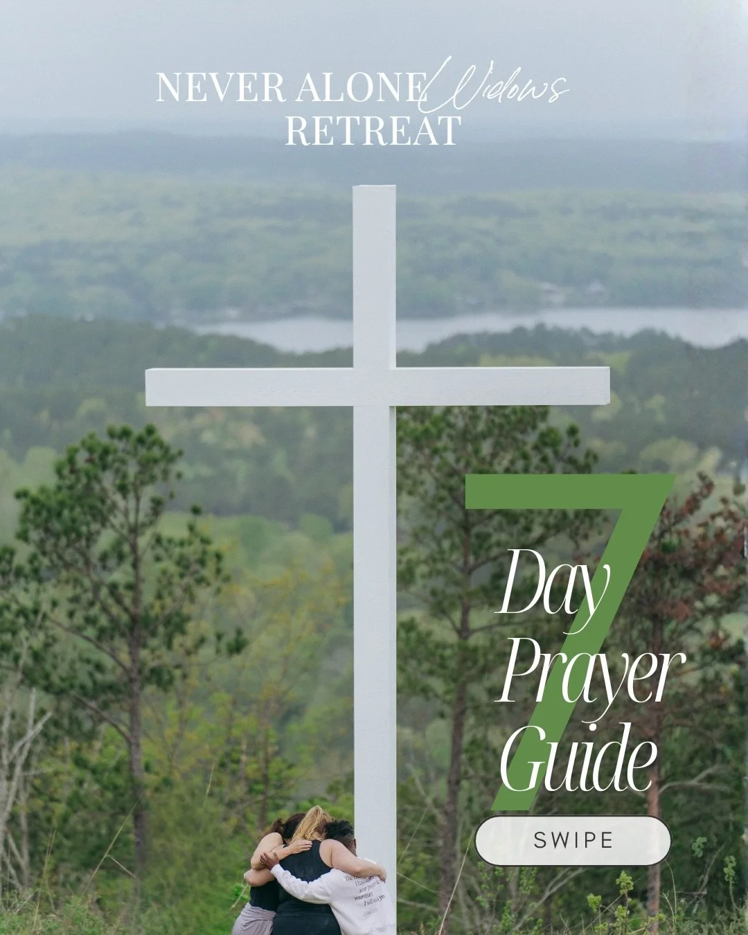 As we prepare for our upcoming retreat at Purcell Farms, we&rsquo;re covering every detail, every woman, and every moment in prayer. 🙏

Over the next 7 days, we&rsquo;re inviting you to join us&mdash;lifting up the widows who will be coming, the spa