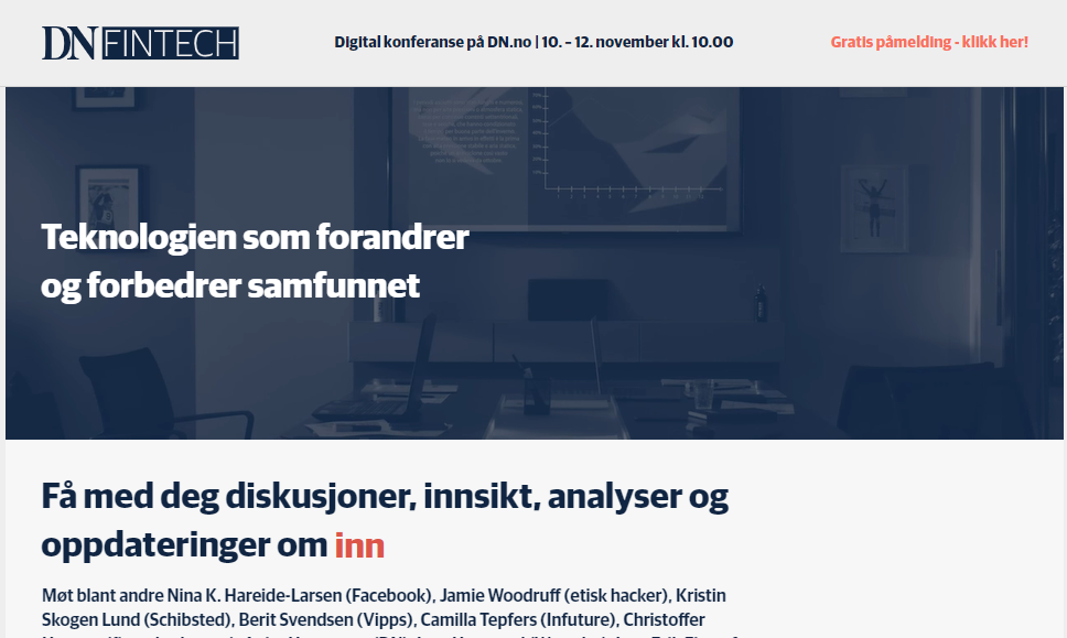 inFuture på DN Fintech