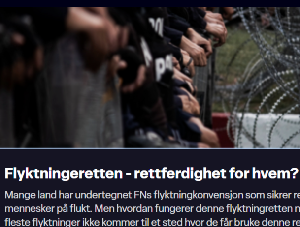 Viten-TV: Flyktningretten - rettferdighet for hvem? Del 1