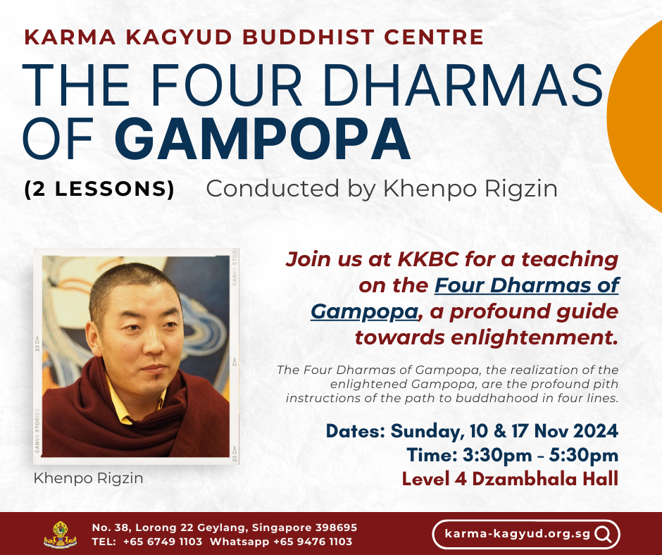 Events — Karma Kagyud Buddhist Centre