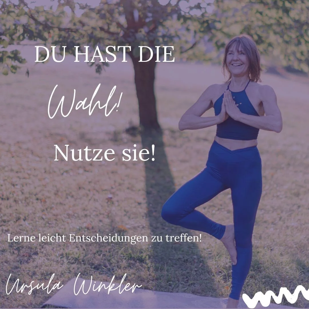 Du hast die WAHL! 

Kennst du das Thema auch? Es stehen Entscheidungen und du tust dich f&uuml;rchterlich schwer damit? Soll ich bleiben oder gehen? Egal, ob es den Job betrifft, indem du dich nicht mehr wohl f&uuml;hlst oder eine Partnerschaft, der 