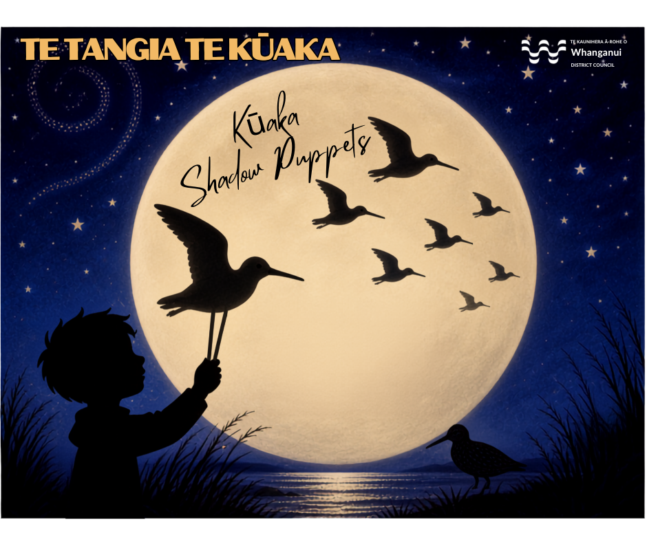 Te Tangi A Te Kūaka - Kūaka Shadow Puppets
