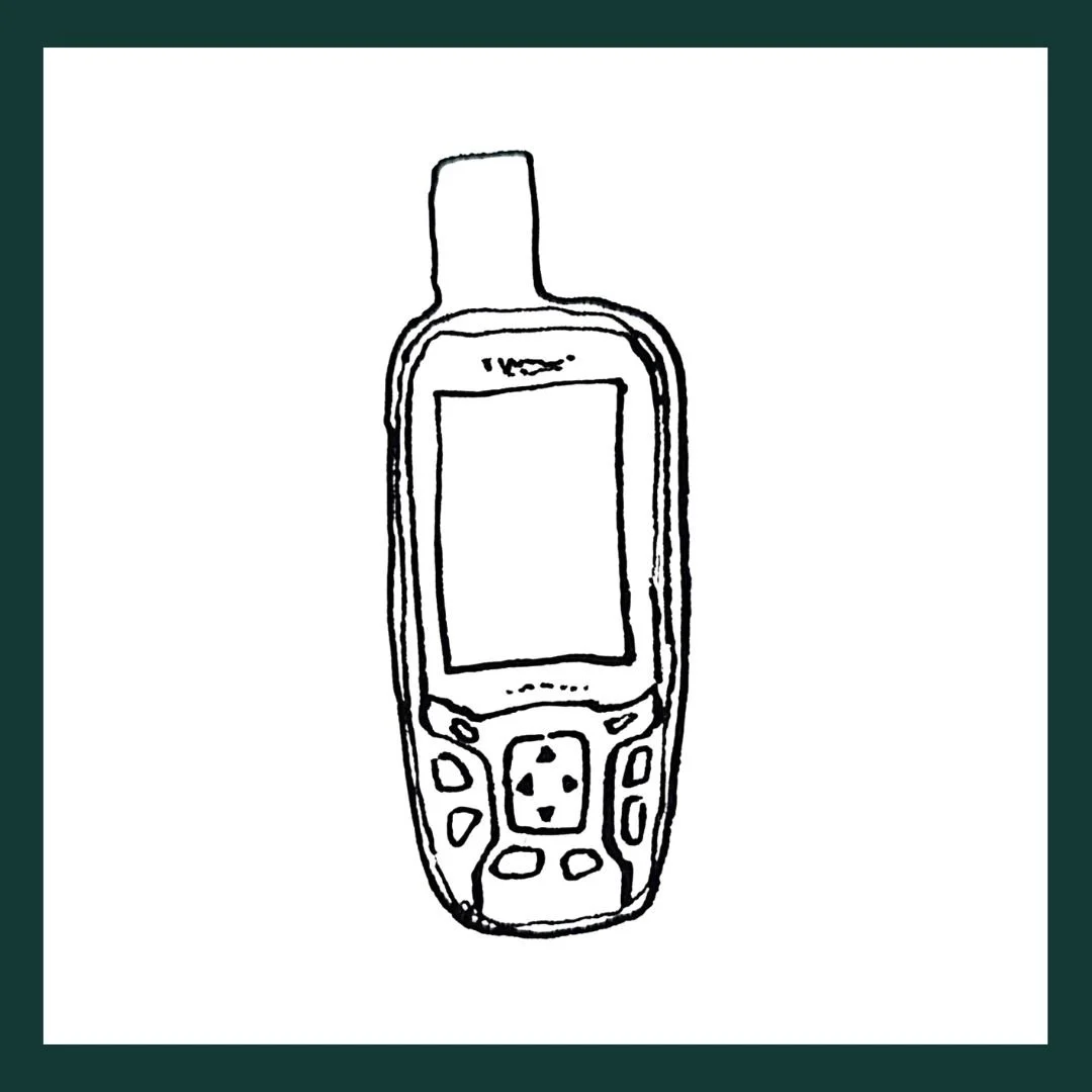 GPS mapping equipment - set of 5